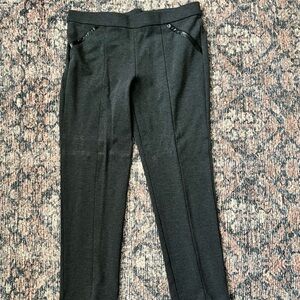Rafaella Charcoal Comfort Pants
